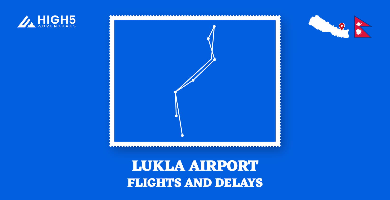 Lukla airport, flights and delays: the route drawn through its overnight stops in Solukhumbu District, Nepal